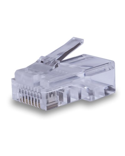 Коннекторы 8P8C UTP Cat.5e (RJ-45) (25шт) (10-0226). Разъем RJ-45. SUPRLAN в Щелково
