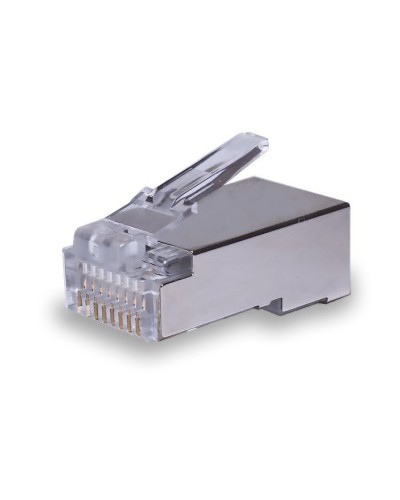 Коннекторы 8P8C FTP Cat.5e (RJ-45) 2pb (100шт) (10-0234). Разъем RJ-45. SUPRLAN в Щелково