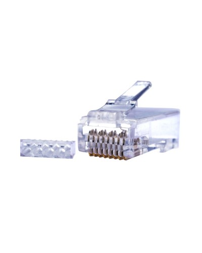 Коннекторы 8P8C UTP Cat.6 3U (RJ-45) (100шт) (10-0206). Разъем RJ-45. SUPRLAN в Щелково