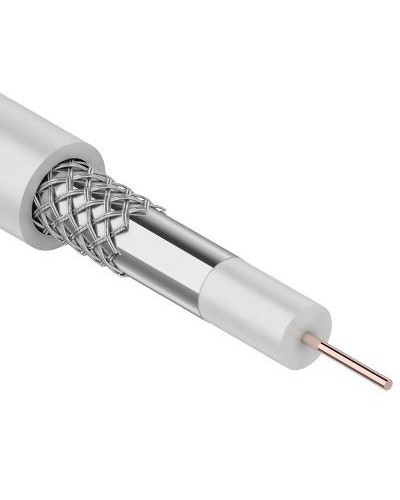 RG-6, CCS 1,02(18%) Al 48х0,12 In PVC. Кабель коаксиальный омедненный. SUPRLAN в Щелково