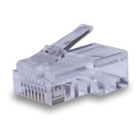 Коннекторы 8P8C UTP Cat.5e (RJ-45) (100шт) (10-0209). Разъем RJ-45. SUPRLAN