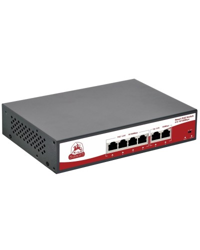 SR-PS0420FBL. Коммутатор с питанием по PoE. SarmatT в Щелково