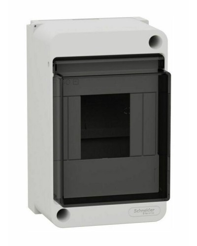 City9 Box 4 модуля навесной с прозрачной дверцей (EZ9EAB104). Щиток модульный. Systeme Electric в Щелково