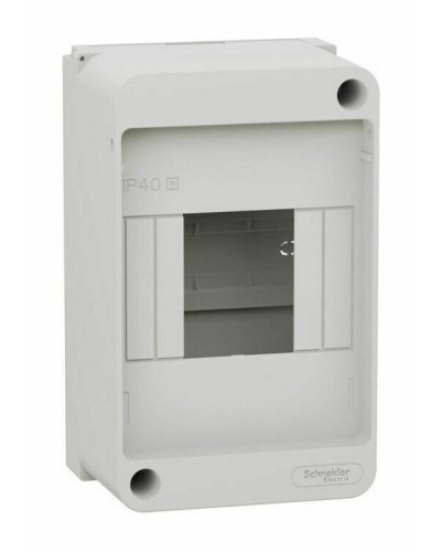 City9 Box XS 4 модуля без дверцы, белый (EZ9EAA104). Щиток модульный. Systeme Electric в Щелково