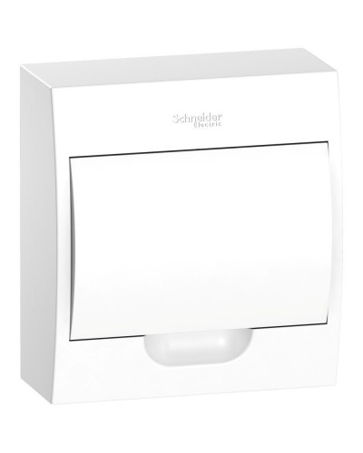 City9 Box 8 модулей навесной с белой дверцей (EZ9E108P2SRU). Щиток модульный. Systeme Electric в Щелково