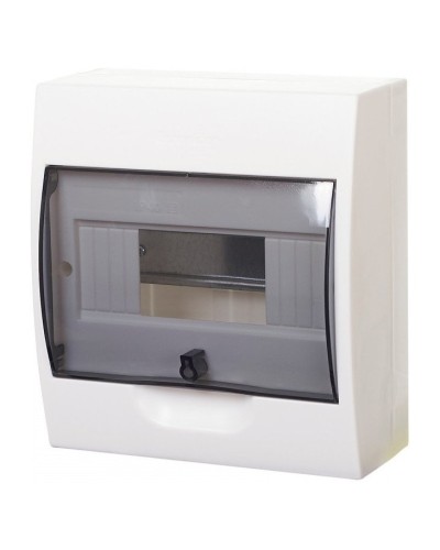 City9 Box 8 модулей навесной с прозрачной дверцей (EZ9E108S2SRU). Щиток модульный. Systeme Electric в Щелково