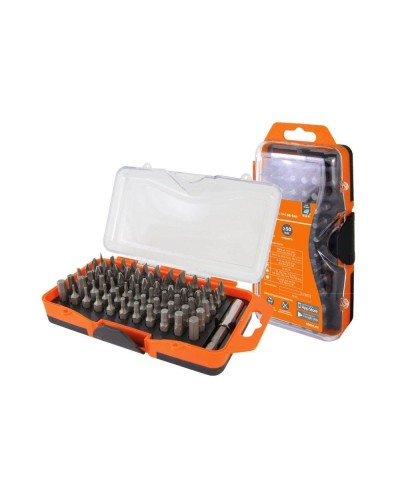 Набор бит №4, 66 бит: SL, PH, PZ, HEX, TORX, SQ,  удлинитель, сталь CR-V «Алмаз» TDM (SQ1019-0104): Набор бит в Щелково