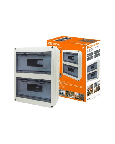 ЩРН-П-24 модулей навесной пластик IP65 (SQ0908-0006). Бокс. TDM ЕLECTRIC в Щелково