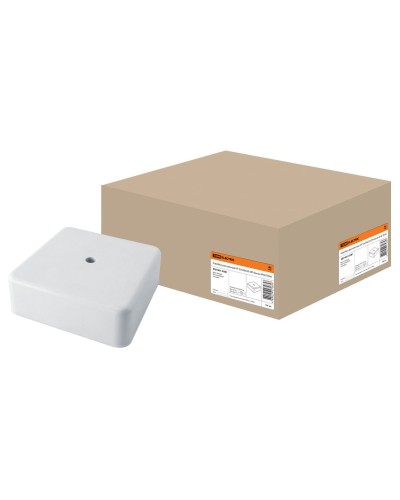 Коробка КР 50х50х20 ОП белая, IP40 (SQ1401-0201). Распаячная коробка. TDM ЕLECTRIC в Щелково