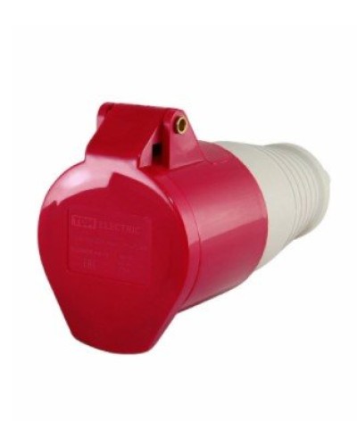 Розетка 215 переносная 3Р+РЕ+N 16А 380В IP44 (SQ0603-0012). Розетка. TDM ЕLECTRIC в Щелково
