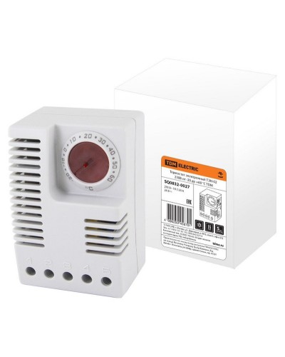 Термостат электронный ТЭН-02 230В (SQ0832-0027). Термостат. TDM ЕLECTRIC в Щелково