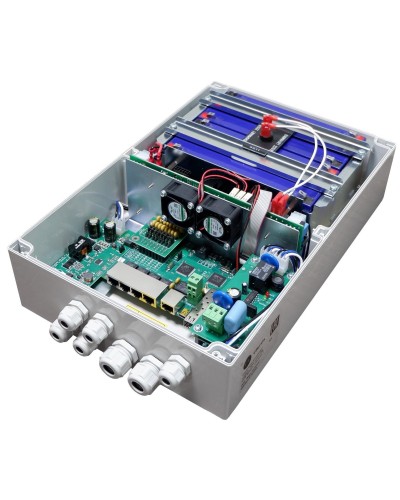Tfortis PSW-1G4F UPS. Коммутатор с питанием по PoE. TFortis в Щелково