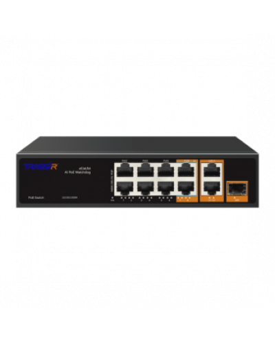TR-NS13111S-120-8PoE. Коммутатор с PoE. Trassir в Щелково