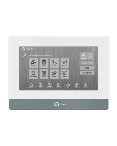 TI-4107AW. Монитор IP-видеодомофона цветной. True-IP в Щелково