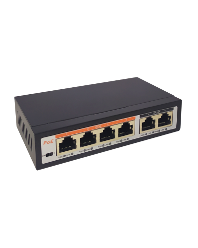 TI-204P, SIP коммутатор. Коммутатор с питанием по PoE. True-IP в Щелково
