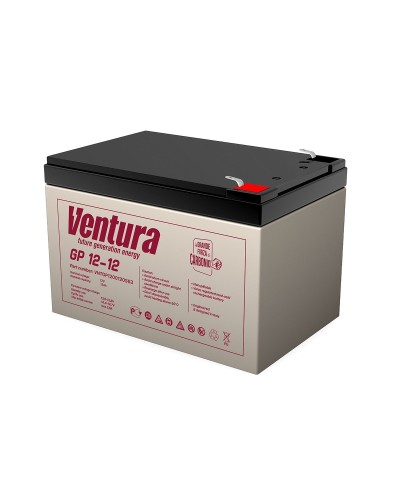 Ventura GP 12-12. Аккумулятор герметичный свинцово-кислотный. Ventura в Щелково