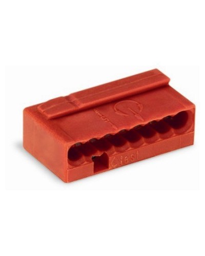 WAGO 243-808 Клемма MICRO 8-проводная красная. Клемма для распределительных коробок. WAGO в Щелково