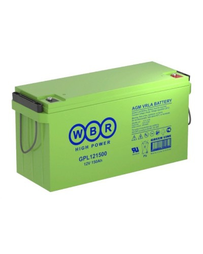 WBR GPL121500. Аккумулятор герметичный свинцово-кислотный. WBR в Щелково