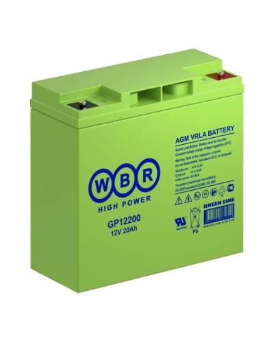 WBR GP12200. Аккумулятор герметичный свинцово-кислотный. WBR в Щелково
