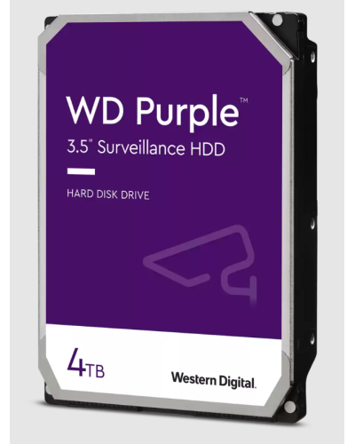 HDD 4000 GB (4 TB) SATA-III Purple (WD43PURZ). Жесткий диск (HDD) для видеонаблюдения. Western Digital в Щелково