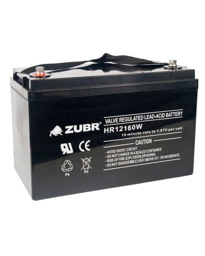 ZUBR HR 12160W (12V, 45Ah). Аккумулятор герметичный свинцово-кислотный. ZUBR в Щелково