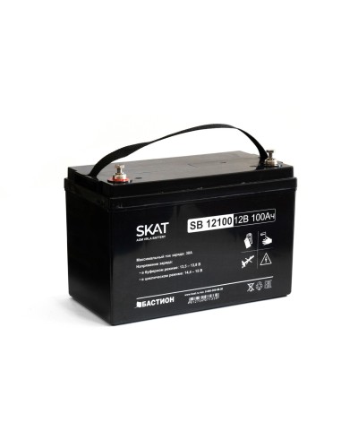 SKAT SB 12100 (2542). Аккумулятор герметичный свинцово-кислотный. Бастион в Щелково