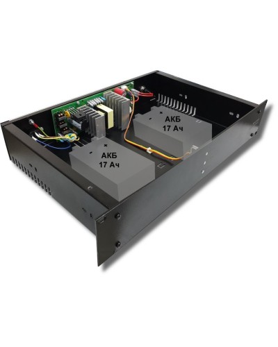 СКАТ-2400И7 RACK (СКАТ ИБП-24/4,5-2x17-RACK) (2143). Источник вторичного электропитания резервированный. Бастион в Щелково
