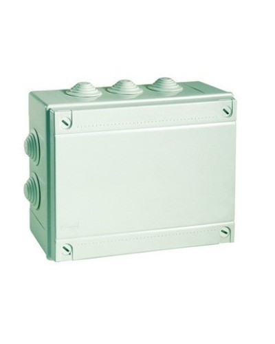 Коробка ответвительная с кабельными вводами IP55, 240х190х90 (54201). Коробка ответвительная с кабельными вводами 2х40 мм + 6х32 мм. ДКС в Щелково