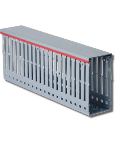 Короб перфорированный, серый RL6 40x80 (01127RL). Короб перфорированный. ДКС в Щелково