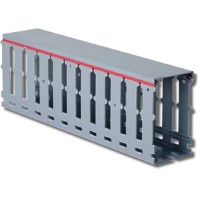Короб перфорированный, серый RL12 40x100 (00161RL): Короб перфорированный