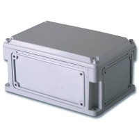 Корпус RAM box 300х200х160, высота крышки 35 мм, IP67 (532310). Корпус с фланцами и непрозрачной крышкой, без монтажной платы. ДКС