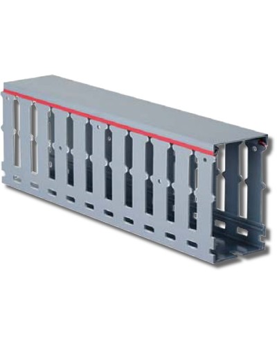 Короб перфорированный, серый RL12 25x60 (00136RL): Короб перфорированный в Щелково