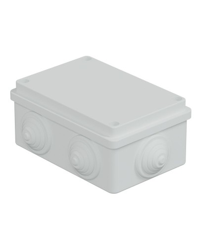 Коробка JBS120 120х80х50, 6 вых., IP55, белая (44008W-1). Коробка монтажная. Экопласт в Щелково
