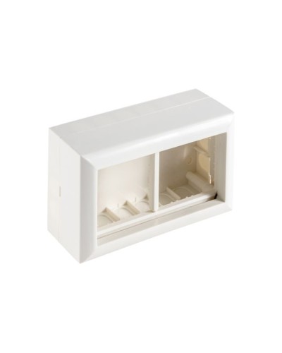 Коробка на 2 модуля для механизмов 45х45мм SM45/4 (72944): Коробка для механизмов в Щелково