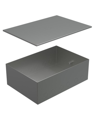 Коробка металлическая с крышкой для заливки в пол BOX/6-8 (70161): Коробка металлическая с крышкой для заливки в пол 249,6х167,6х75мм, для люков 70062, 70082 в Щелково