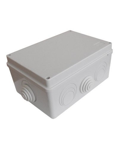 Коробка JBS210 210х150х100, 8 вых., 12P (0,15...2,5мм²) серая (43046HF-GR). Коробка монтажная, огнестойкая, без галогена. Экопласт в Щелково