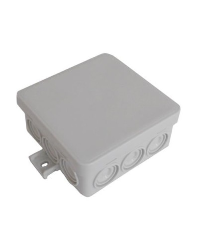 Коробка JBL085 85х85х38, 12вых., IP55, серая (44054). Коробка монтажная. Экопласт в Щелково