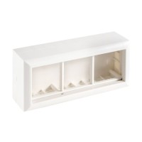 Коробка на 3 модуля для механизмов 45х45мм SM45/6 (72946): Коробка для механизмов