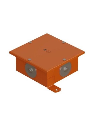 Коробка SMB120 металлическая 120х120х60, 4 металлических заглушки (56004S). Коробка, 4 металлические заглушки. Экопласт в Щелково
