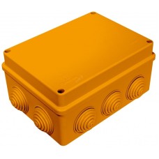 Коробка JBS150 150х110х70, 10 вых., 5P (1,5…6мм²) (43029HF): Коробка монтажная, огнестойкая, без галогена