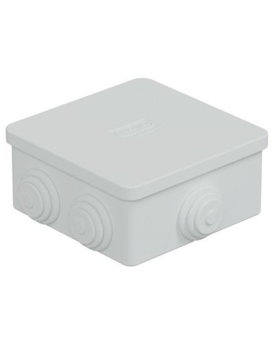 Коробка JBS080 85х85х40, 6 вых, IP44, белая (44006W-1). Коробка монтажная. Экопласт в Щелково