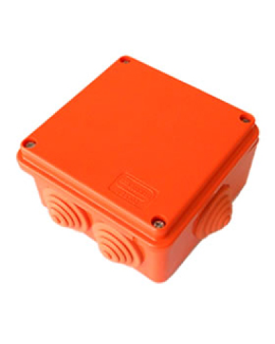 Коробка JBS100 100х100х55, 6P, (0,15-10мм²) 42367HF: Коробка монтажная, огнестойкая, без галогена в Щелково