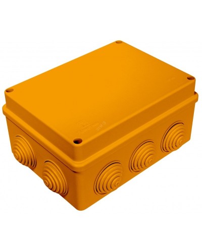Коробка JBS150 150х110х70, 10 вых., 10P (1,5…6мм²) (43249HF): Коробка монтажная, огнестойкая, без галогена в Щелково