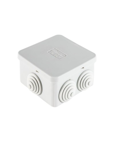 Коробка JBS070 70х70х40, 6 вых., IP44, белая (44056W-1). Коробка монтажная. Экопласт в Щелково