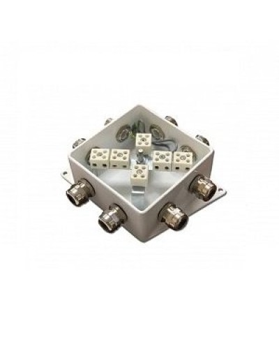 КМ-О (12к*10,0)-IP66-120х120, два ввода: Коробка монтажная огнестойкая в Щелково