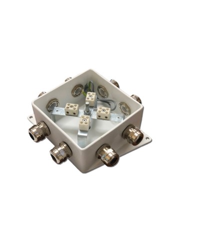 КМ-О (8к)-IP66-120х120, три ввода: Коробка монтажная огнестойкая в Щелково