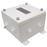КМ-А-1515 IP55 со смотровым окном. Коробка монтажная распределительная. Гефест
