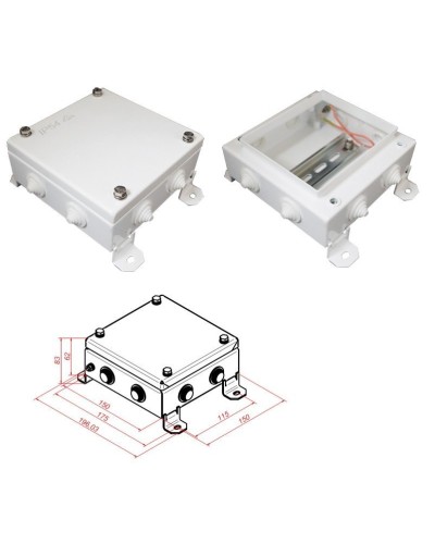 КМ IP55-1515. Коробка монтажная электротехническая. Гефест в Щелково