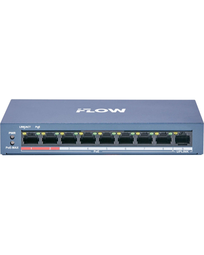 F-SW-EU209POE-V/L. Сетевой PoE коммутатор. i-FLOW в Щелково