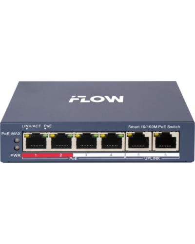 F-SW-EM206POE-VM/L. Коммутатор с POE. i-FLOW в Щелково